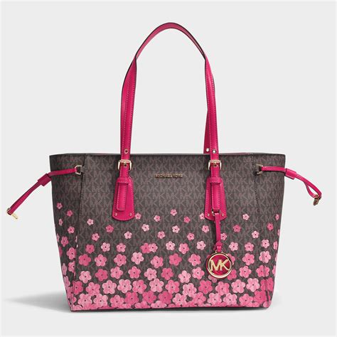 michael kors tasche flowers|michael kors bag.